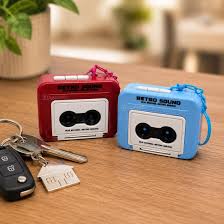 REVASREE™ Retro Voice Recorder Keychain