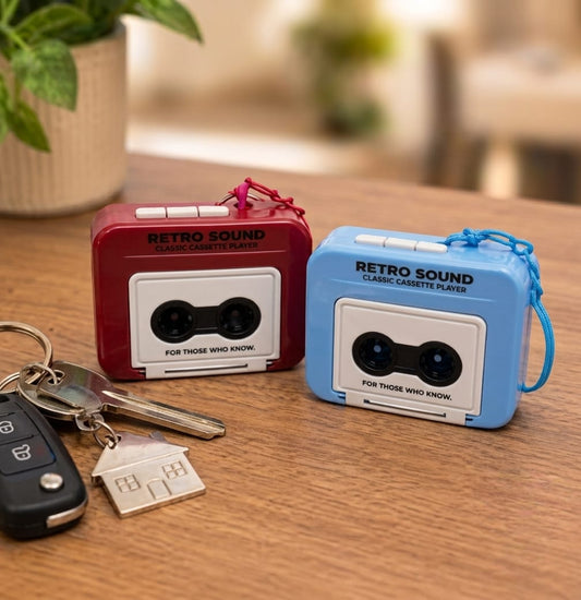 REVASREE™ Retro Voice Recorder Keychain